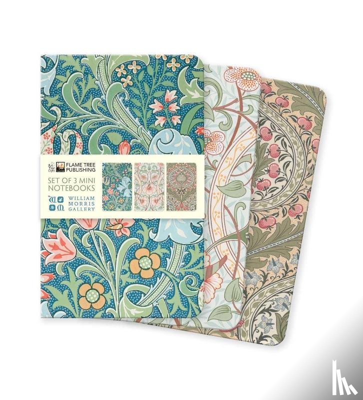 Flame Tree Studio - William Morris Gallery Set of 3 Mini Notebooks
