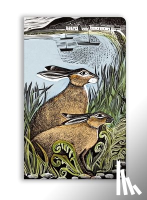 Flame Tree Studio - Angela Harding: Rathlin Hares (Soft Touch Journal)