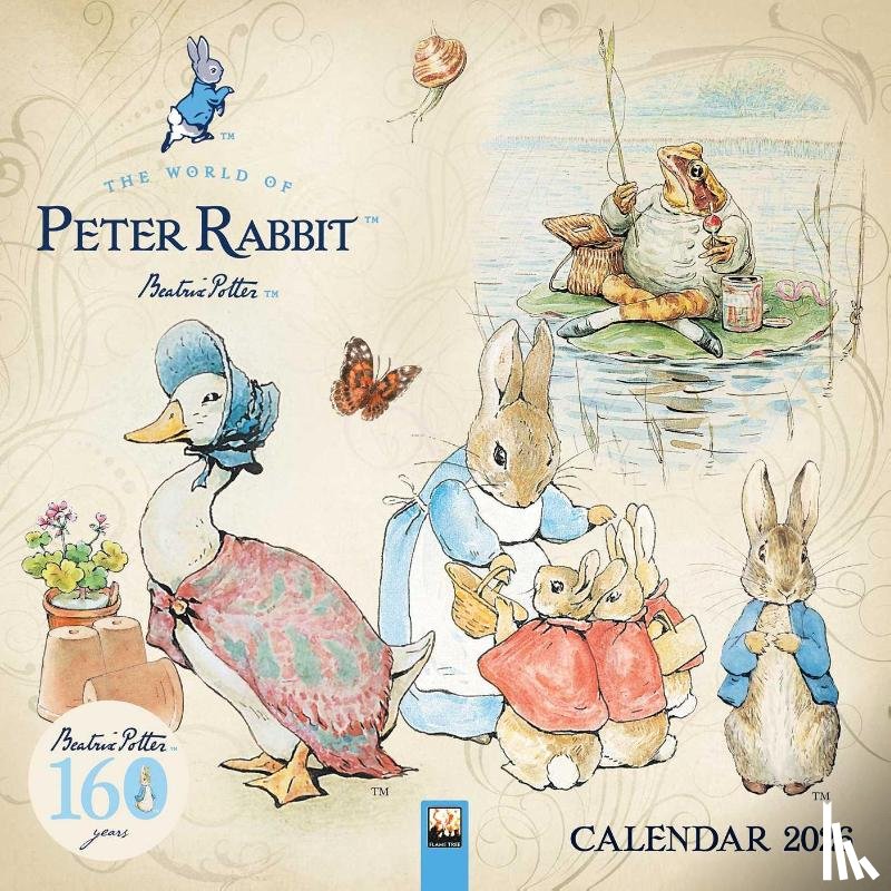 Flame, Tree - The World of Peter Rabbit Wall Calendar 2026 (Art Calendar)