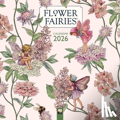 Flame Tree Studio - Flower Fairies Wall Calendar 2026 (Art Calendar)