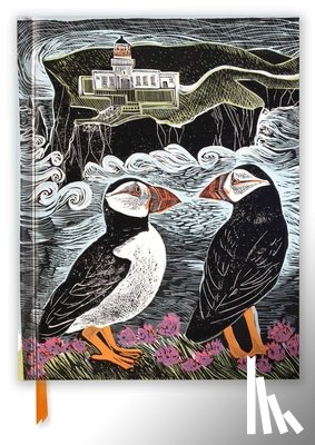 Flame Tree Studio - Angela Harding: Fair Isle Puffins (Blank Sketch Book)