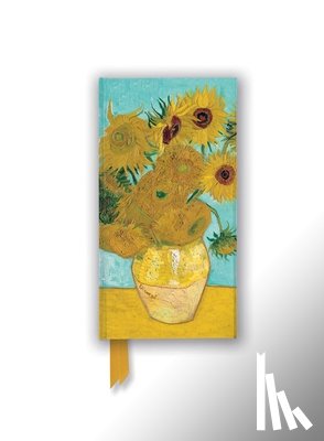 Flame Tree Studio - Vincent van Gogh: Sunflowers (Foiled Slimline Journal)
