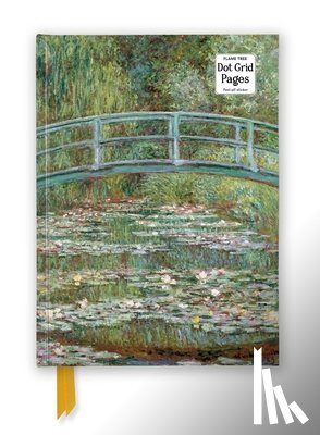 Flame Tree Studio - Claude Monet: Bridge over a Pond of Water Lilies (Foiled Dot Grid Journal)