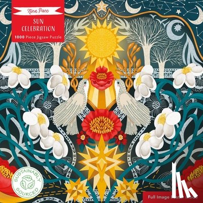 Flame Tree Studio - Adult Sustainable Jigsaw Puzzle Nina Pace: Sun Celebration