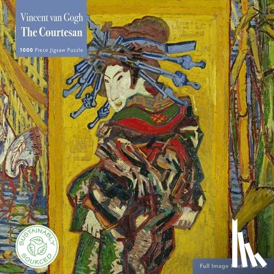 Flame Tree Studio - Adult Sustainable Jigsaw Puzzle Vincent van Gogh: The Courtesan