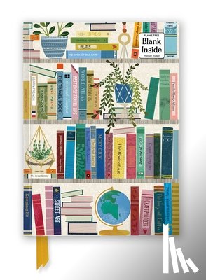 Flame Tree Studio - Georgia Breeze: Bookshelves (Foiled Blank Journal)