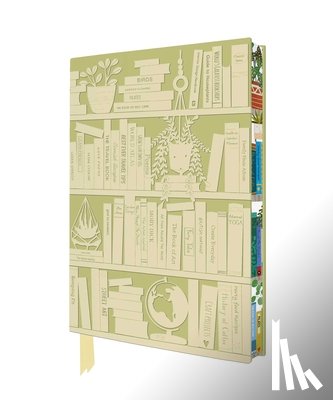 Flame Tree Studio - Georgia Breeze: Bookshelves Artisan Art Notebook (Flame Tree Journals)