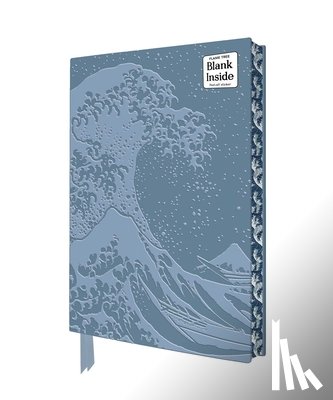 Flame Tree Studio - Katsushika Hokusai: The Great Wave Artisan Art Blank Notebook (Flame Tree Journals)