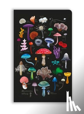 Flame Tree Studio - Anna Stead: Mushrooms & Fungi (Soft Touch Journal)