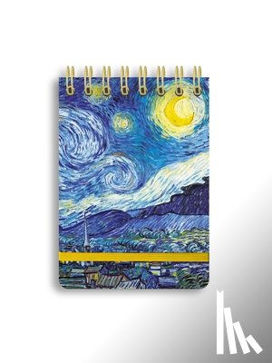 Flame Tree Studio - Vincent van Gogh: The Starry Night (Spiral Bound Pocket Notebook)