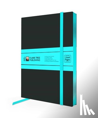 Flame Tree Studio - Black Artisan Paperback Notebook