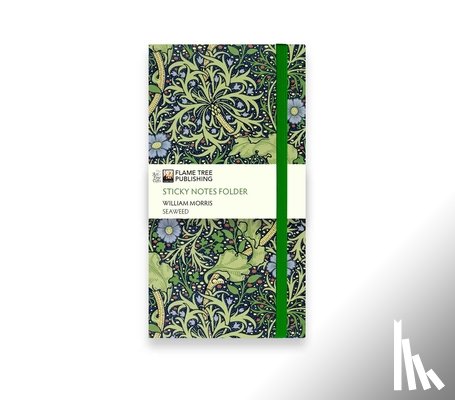 Flame Tree Studio - William Morris: Seaweed Flame Tree Sticky Notes Folder