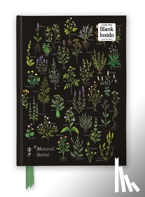 Flame Tree Studio - Anna Stead: A Medieval Herbal (Foiled Blank Journal)