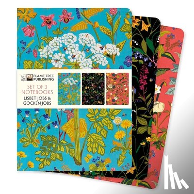 Flame Tree Studio - Gocken & Lisbet Jobs Set of 3 Standard Notebooks