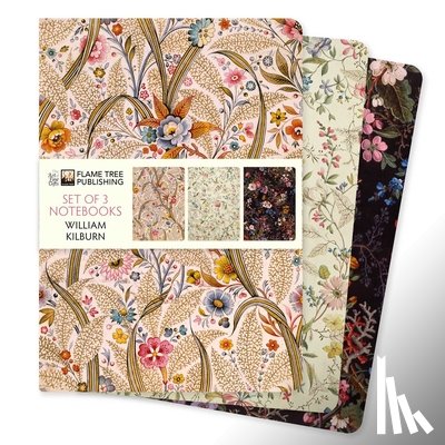 Flame Tree Studio - William Kilburn Set of 3 Standard Notebooks
