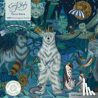 Flame Tree Studio - Adult Sustainable Jigsaw Puzzle Emma J Shipley: Terra Nova