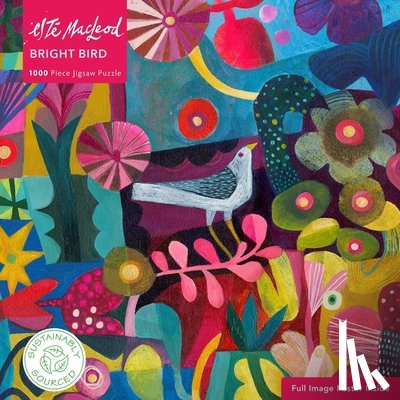 Flame Tree Studio - Adult Sustainable Jigsaw Puzzle Este MacLeod: Bright Bird