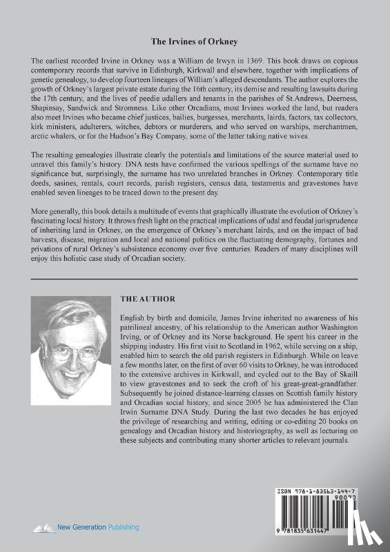 Irvine, James M - The Irvines of Orkney