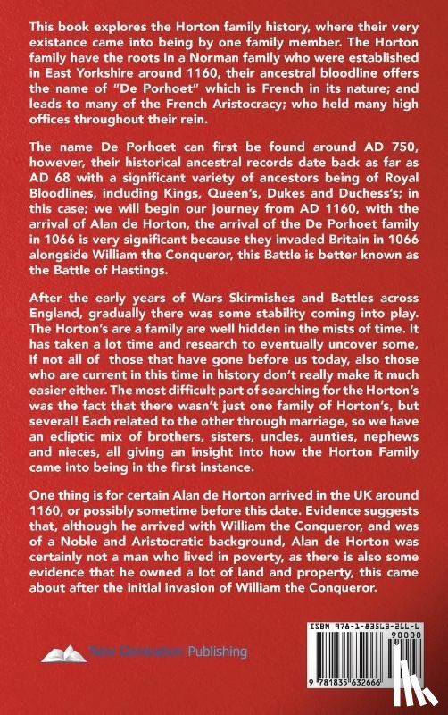 Horton, Kathleen Mitchell - The English Horton Family Heritage and History 1160-2023