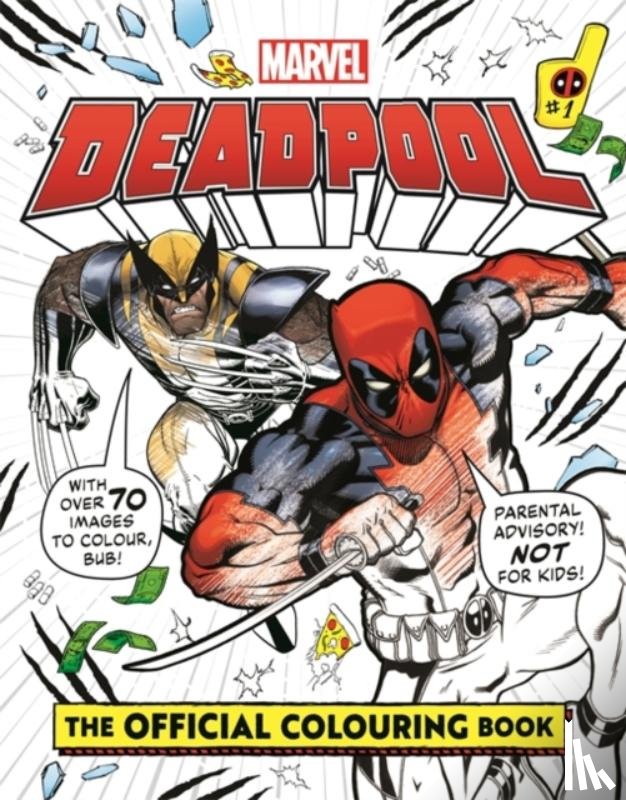 Marvel Entertainment International Ltd - Marvel's Deadpool: The Official Colouring Book