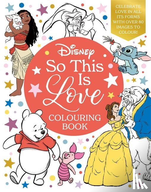 The Walt Disney Company Ltd - Disney So This Is Love Colouring Book