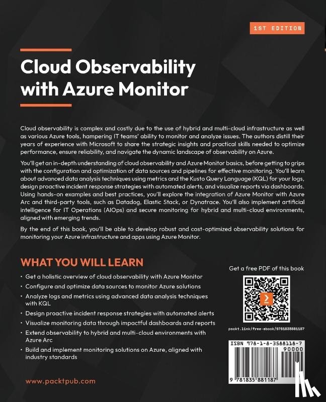 Fernandez, Jose Angel, Ramirez, Manuel Lazaro - Cloud Observability with Azure Monitor