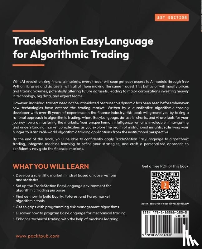 D'Errico, Domenico - TradeStation EasyLanguage for Algorithmic Trading