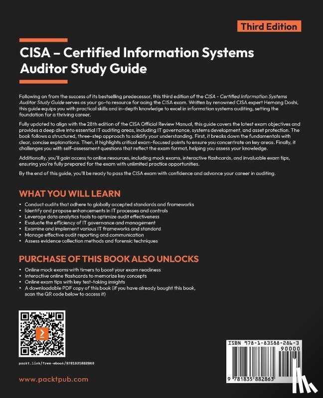 Doshi, Hemang - CISA - Certified Information Systems Auditor Study Guide - Third Edition