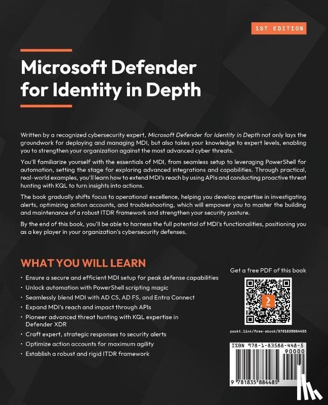 Thoor, Pierre - Microsoft Defender for Identity in Depth