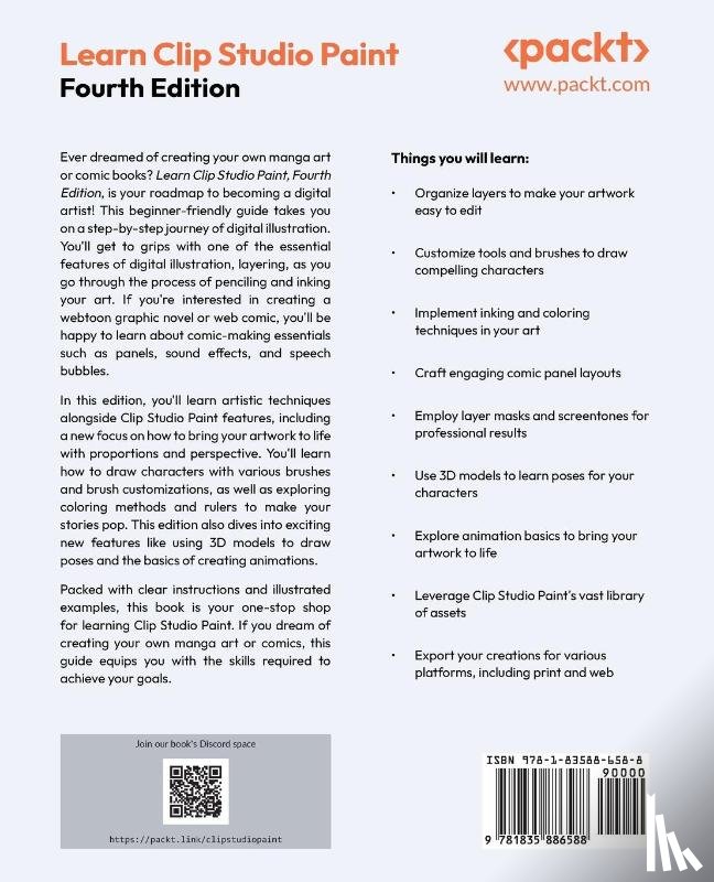 Takita, Inko Ai, Staley, Liz - Learn Clip Studio Paint - Fourth Edition