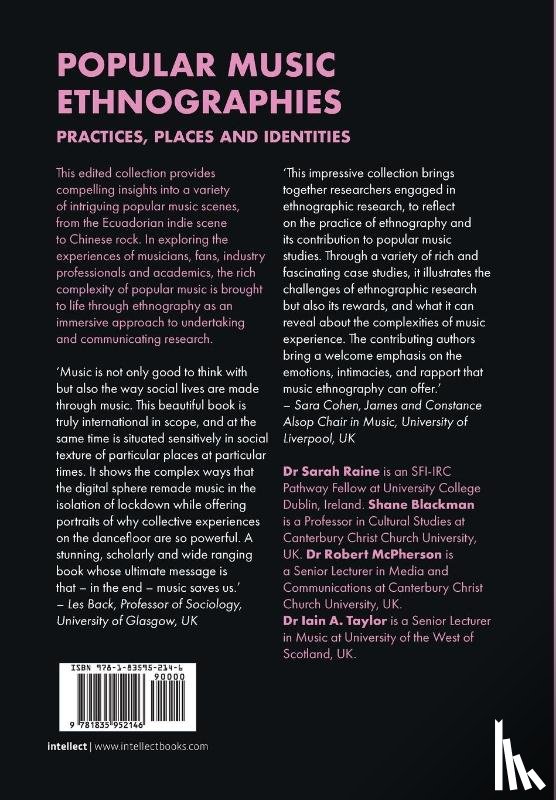  - Popular Music Ethnographies