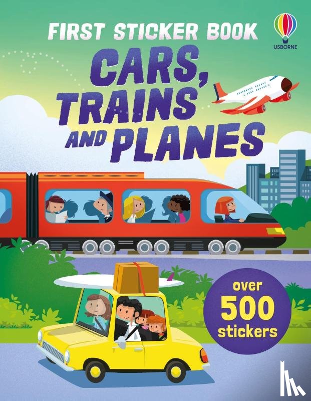 Taplin, Sam, Tudhope, Simon, Smith, Sam - First Sticker Book Cars, Trains and Planes