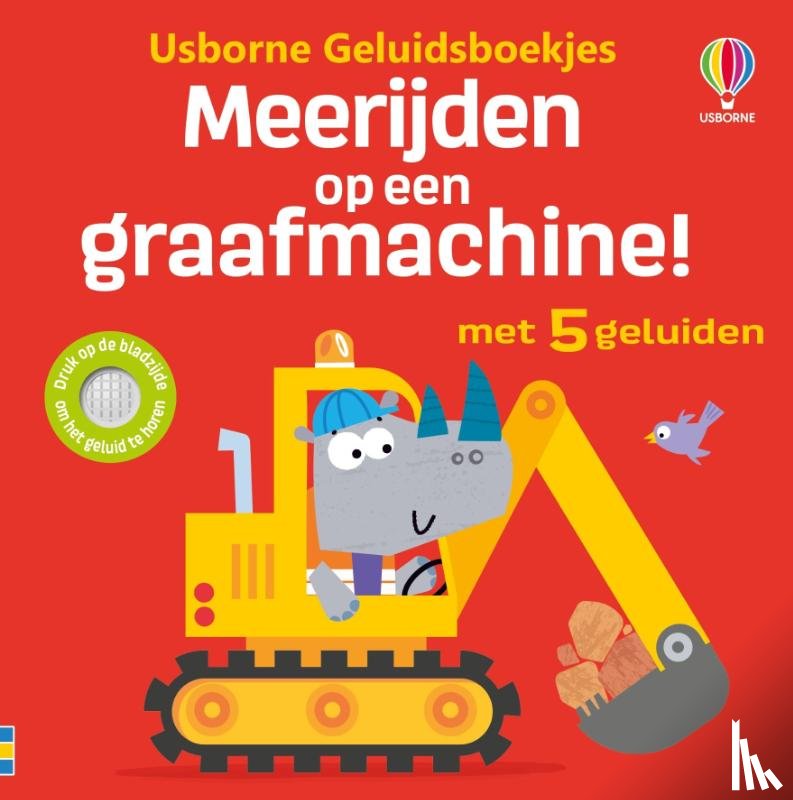  - Meerijden op een graafmachine!