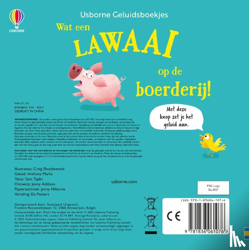  - Wat een lawaai op de boerderij!