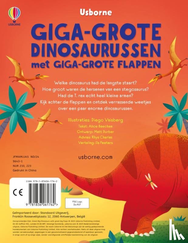  - Giga-grote dinosaurussen met giga-grote flappen