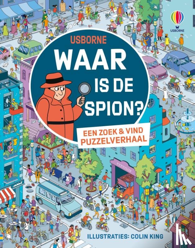  - Waar is de spion / Een zoek & vind puzzelverhaal