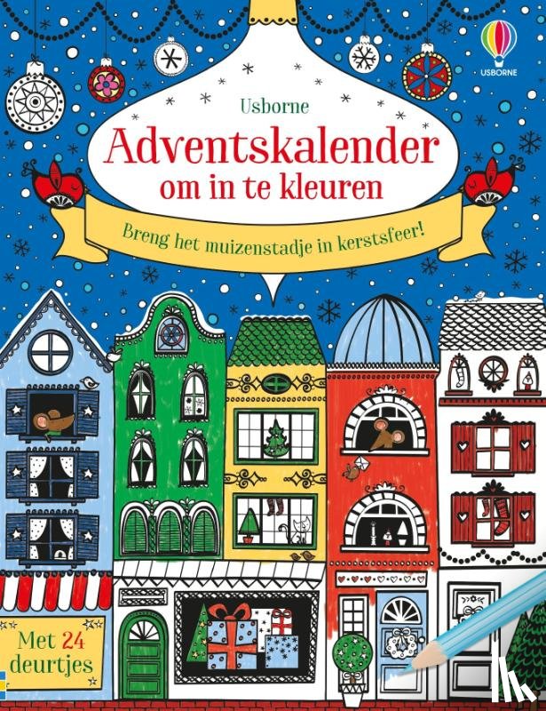  - Adventskalender om in te kleuren