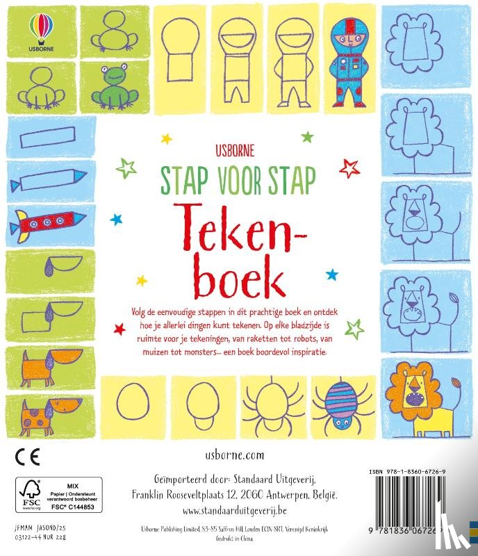  - Stap voor stap tekenboek