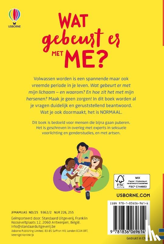  - Wat gebeurt er met me? Voor meisjes