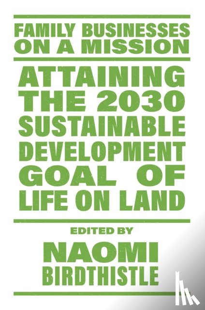  - Attaining the 2030 Sustainable Development Goal of Life on Land