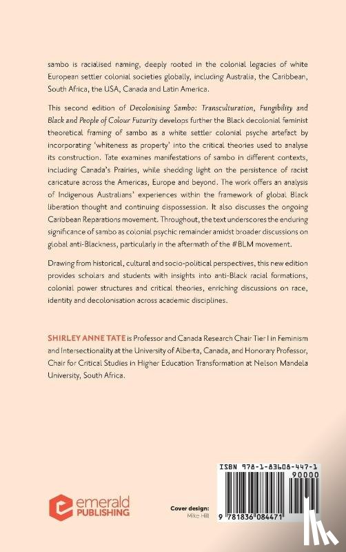 Tate, Shirley Anne (University of Alberta - Decolonising Sambo