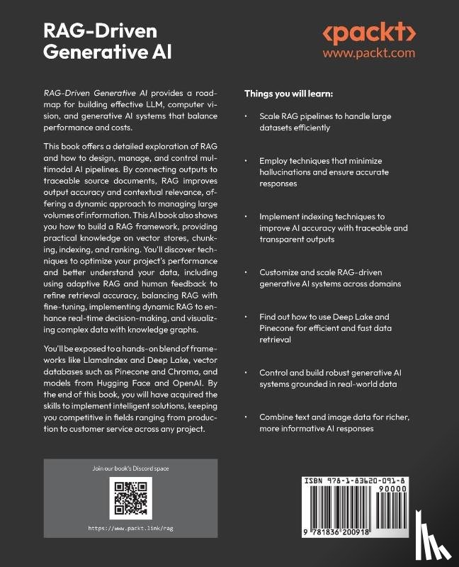 Rothman, Denis - RAG-Driven Generative AI