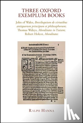 Hanna, Ralph - Three Oxford Exemplum Books