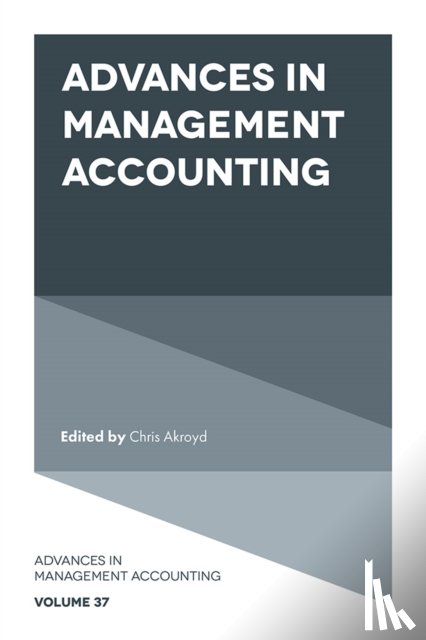  - Advances in Management Accounting