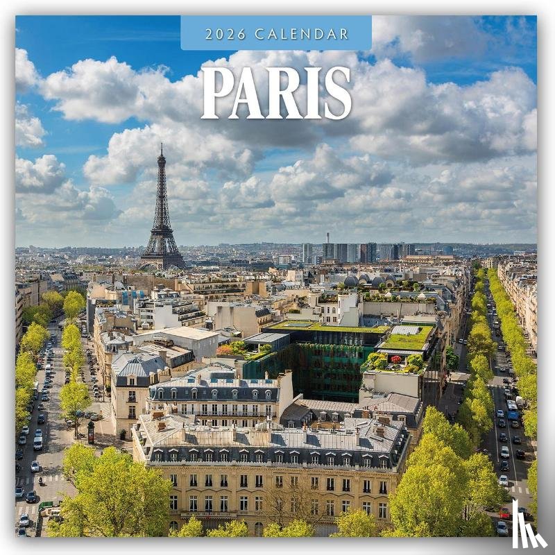 Red Robin - Paris 2026 Square Wall Calendar