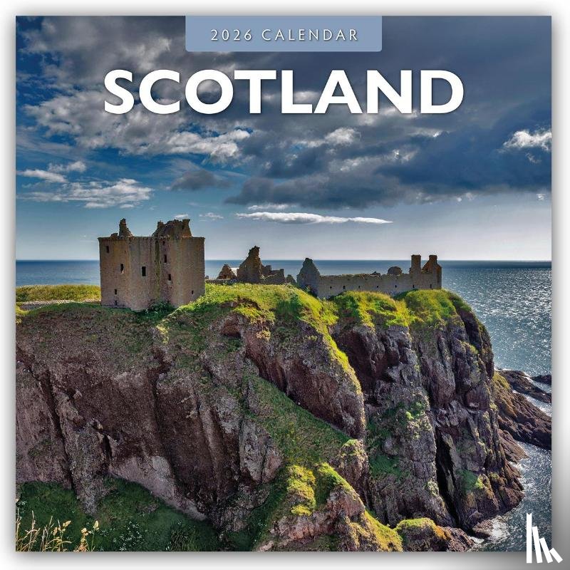 Red Robin - Scotland 2026 Square Wall Calendar