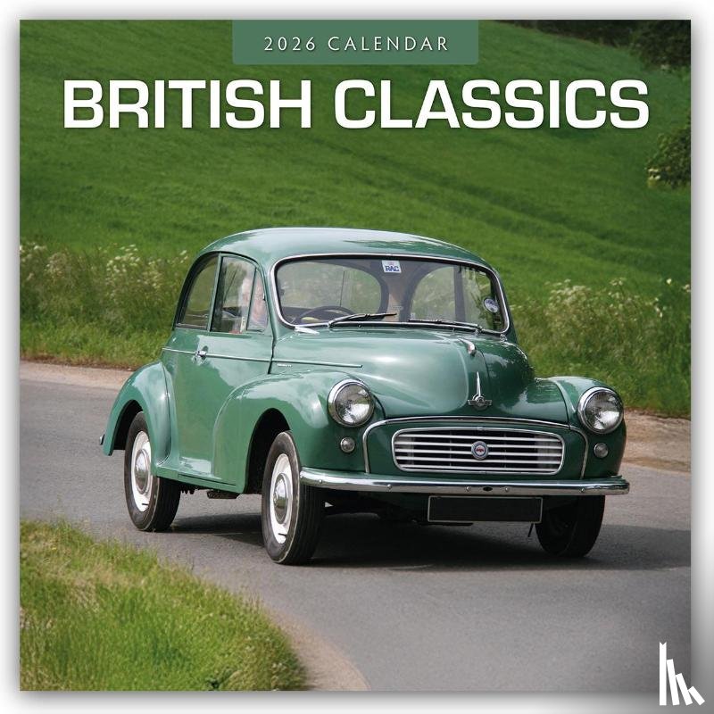 Red Robin - British Classics 2026 Square Wall Calendar