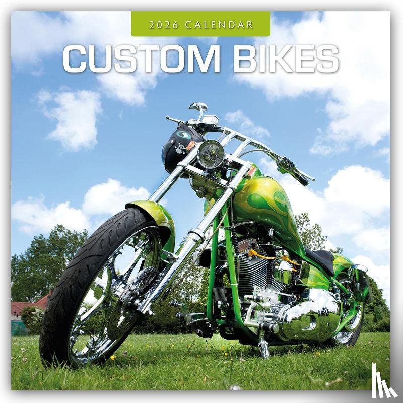 Red Robin - Custom Bikes 2026 Square Wall Calendar