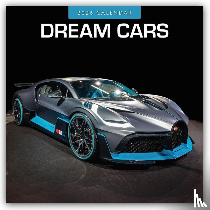 Red Robin - Dream Cars 2026 Square Wall Calendar