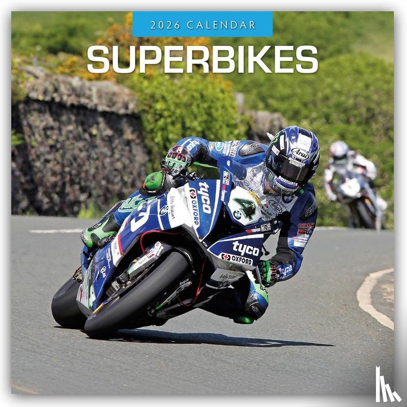 Red Robin - Superbikes 2026 Square Wall Calendar